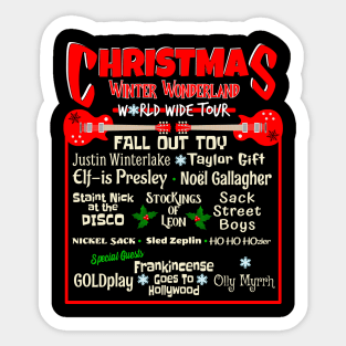 Christmas Alternative Music - Christmas Music Sticker